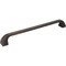 Jeffrey Alexander 12" Center-to-Center Brushed Oil Rubbed Bronze Square Marlo Appliance Handle 972-12DBAC - alternate 1